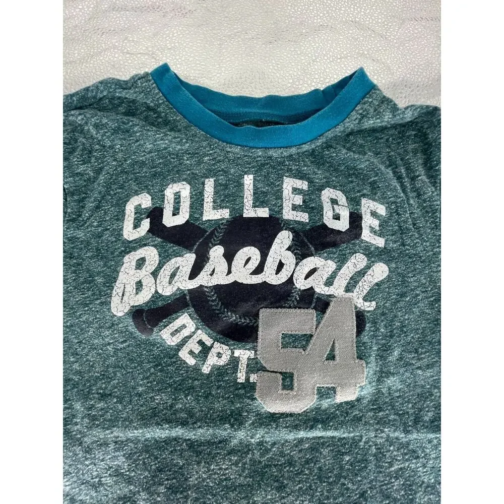 The Children's Place Boys Baseball Short Sleeve T-Shirt Youth Size Small 5/6